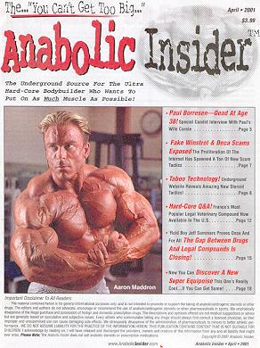 Anabolic Insider Newsletter Anabolic Insider Newsletter